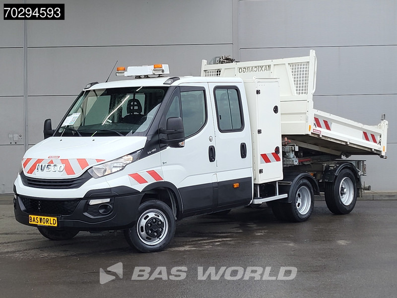 Iveco Daily 35C15 3.0L Kipper met Kist Maxicargo Airco Cruise Camera Euro6 Tipper Benne Kieper 2m3 Airco Dubbel cabine Cruise control - قلاب صغير: صورة 3 Iveco Daily 35C15 3.0L Kipper met Kist Maxicargo Airco Cruise Camera Euro6 Tipper Benne Kieper 2m3 Airco Dubbel cabine Cruise control - قلاب صغير: صورة 3