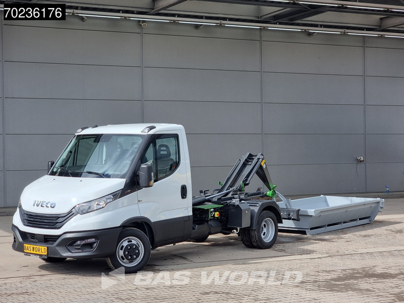 Iveco Daily 35C16 3.0 Haakarm Kipper Hooklift Abrollkipper 3Ton Airco Cruise control - قلاب صغير: صورة 3 Iveco Daily 35C16 3.0 Haakarm Kipper Hooklift Abrollkipper 3Ton Airco Cruise control - قلاب صغير: صورة 3