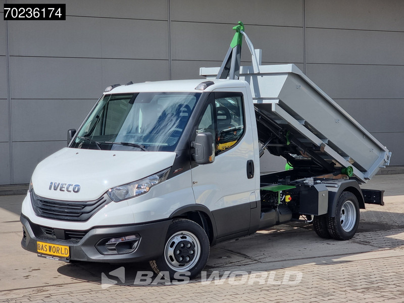 Iveco Daily 35C16 3.0 Haakarm Kipper Hooklift Abrollkipper 3Ton Airco Cruise control - قلاب صغير: صورة 3 Iveco Daily 35C16 3.0 Haakarm Kipper Hooklift Abrollkipper 3Ton Airco Cruise control - قلاب صغير: صورة 3