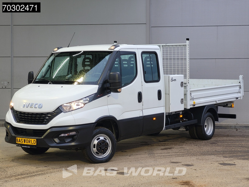 Iveco Daily 35C16 3.0L Kipper met Kist Dubbel Cabine Dubbellucht 3,5t Trekhaak 160PK Airco Cruise Euro6 Tipper Benne Kieper Airco Trekhaak C - قلاب صغير: صورة 3 Iveco Daily 35C16 3.0L Kipper met Kist Dubbel Cabine Dubbellucht 3,5t Trekhaak 160PK Airco Cruise Euro6 Tipper Benne Kieper Airco Trekhaak C - قلاب صغير: صورة 3