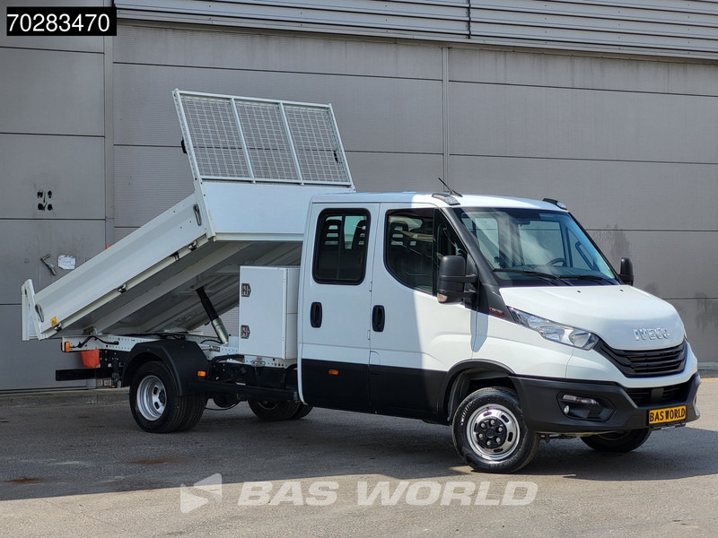 Iveco Daily 35C16 3.0L Kipper met Kist Dubbel Cabine Dubbellucht 3,5t Trekhaak Navi Airco Cruise Camera Euro6 Tipper Benne Kieper 2m3 Airco - قلاب صغير: صورة 5 Iveco Daily 35C16 3.0L Kipper met Kist Dubbel Cabine Dubbellucht 3,5t Trekhaak Navi Airco Cruise Camera Euro6 Tipper Benne Kieper 2m3 Airco - قلاب صغير: صورة 5