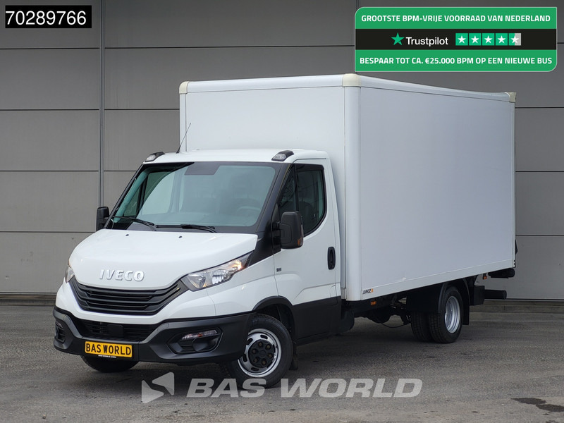 Iveco Daily 35C16 Laadklep Automaat Bakwagen 160PK Airco Euro6 Meubelbak Koffer 19m3 Airco - شاحنة بصندوق مغلق: صورة 1 Iveco Daily 35C16 Laadklep Automaat Bakwagen 160PK Airco Euro6 Meubelbak Koffer 19m3 Airco - شاحنة بصندوق مغلق: صورة 1