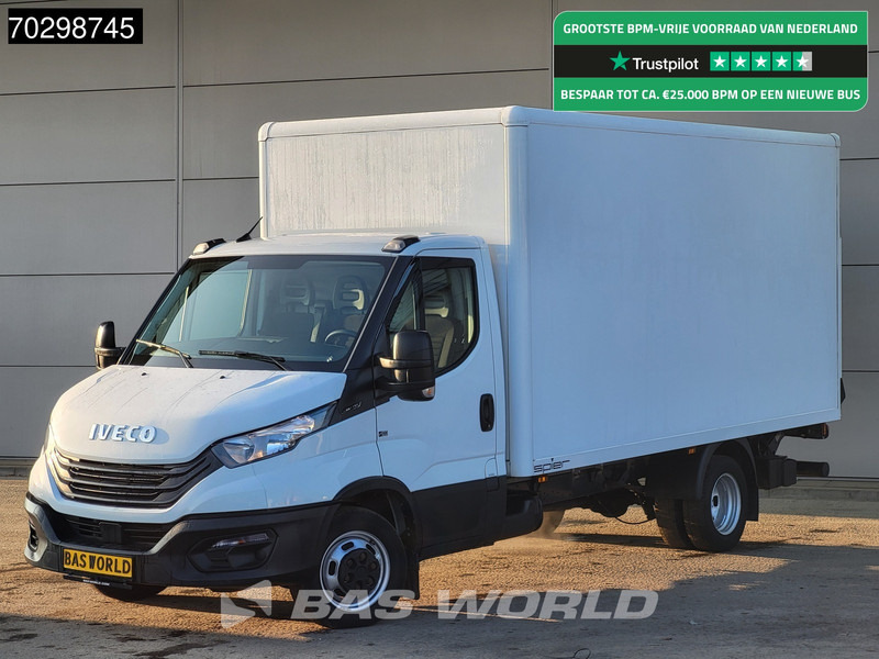 Iveco Daily 35C16 Laadklep Bakwagen Dubbellucht 160PK Airco Euro6 Meubelbak Koffer Airco - شاحنة بصندوق مغلق: صورة 1 Iveco Daily 35C16 Laadklep Bakwagen Dubbellucht 160PK Airco Euro6 Meubelbak Koffer Airco - شاحنة بصندوق مغلق: صورة 1