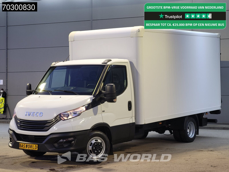 Iveco Daily 35C16 Laadklep Dubbellucht Bakwagen 160PK 3,5t Trekgewicht Airco Euro6 Meubelbak Koffer Airco - شاحنة بصندوق مغلق: صورة 1 Iveco Daily 35C16 Laadklep Dubbellucht Bakwagen 160PK 3,5t Trekgewicht Airco Euro6 Meubelbak Koffer Airco - شاحنة بصندوق مغلق: صورة 1