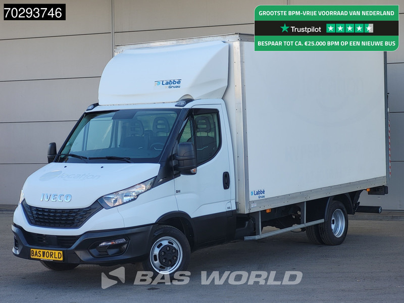 Iveco Daily 35C16 Laadklep Dubbellucht Bakwagen 160PK Airco Cruise Euro6 Meubelbak Koffer 19m3 Airco Cruise control - شاحنة بصندوق مغلق: صورة 1 Iveco Daily 35C16 Laadklep Dubbellucht Bakwagen 160PK Airco Cruise Euro6 Meubelbak Koffer 19m3 Airco Cruise control - شاحنة بصندوق مغلق: صورة 1