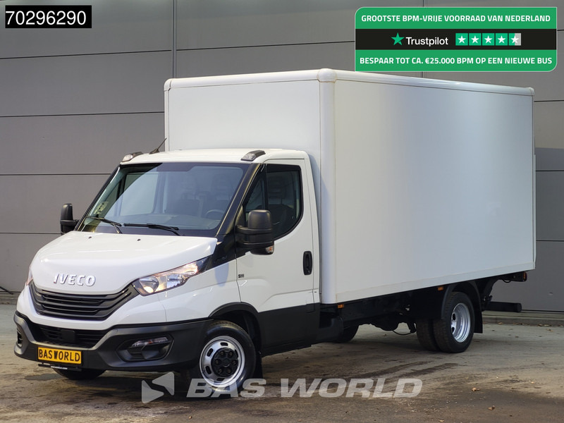 Iveco Daily 35C16 Laadklep Dubbellucht Bakwagen 160PK Airco Euro6 Meubelbak Koffer Airco - شاحنة بصندوق مغلق: صورة 1 Iveco Daily 35C16 Laadklep Dubbellucht Bakwagen 160PK Airco Euro6 Meubelbak Koffer Airco - شاحنة بصندوق مغلق: صورة 1