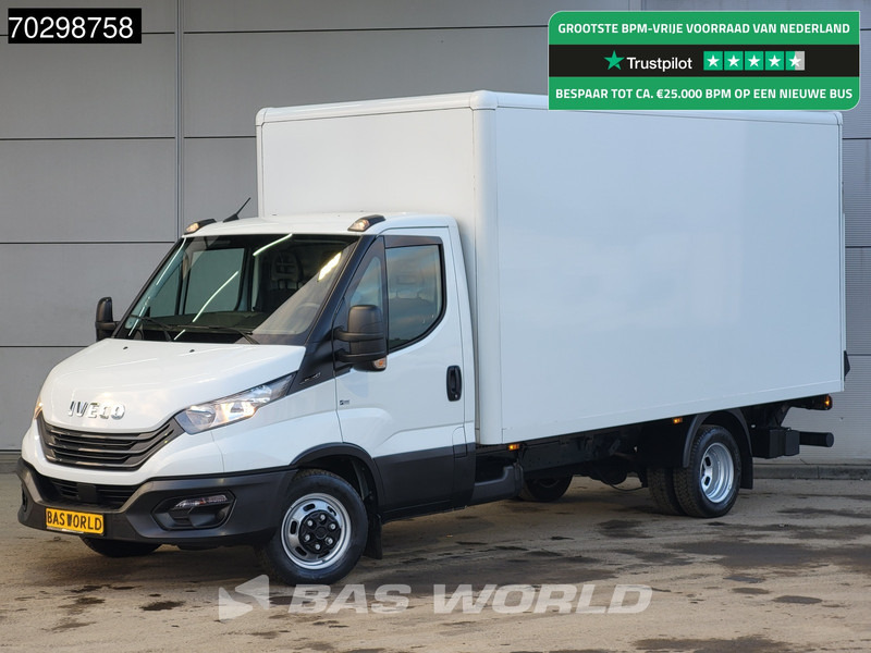Iveco Daily 35C16 Laadklep Dubbellucht Bakwagen 160PK Airco Euro6 Meubelbak Koffer Airco - شاحنة بصندوق مغلق: صورة 1 Iveco Daily 35C16 Laadklep Dubbellucht Bakwagen 160PK Airco Euro6 Meubelbak Koffer Airco - شاحنة بصندوق مغلق: صورة 1