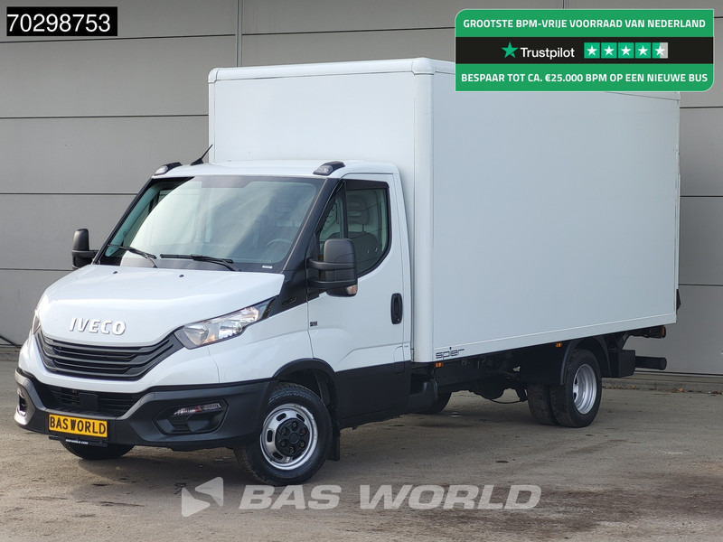 Iveco Daily 35C16 Laadklep Dubbellucht Bakwagen 160PK Airco Euro6 Meubelbak Koffer Airco - شاحنة بصندوق مغلق: صورة 1 Iveco Daily 35C16 Laadklep Dubbellucht Bakwagen 160PK Airco Euro6 Meubelbak Koffer Airco - شاحنة بصندوق مغلق: صورة 1