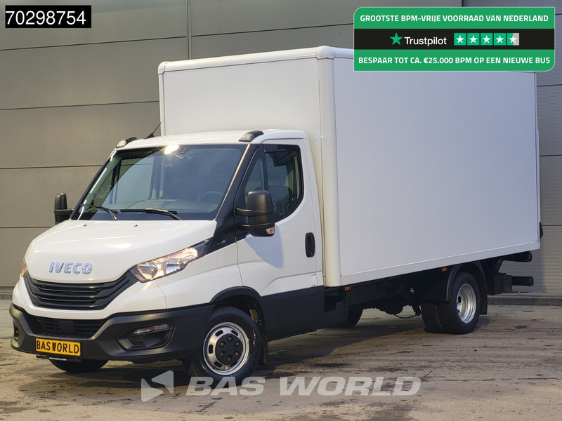 Iveco Daily 35C16 Laadklep Dubbellucht Bakwagen 160PK Airco Euro6 Meubelbak Koffer Airco - شاحنة بصندوق مغلق: صورة 1 Iveco Daily 35C16 Laadklep Dubbellucht Bakwagen 160PK Airco Euro6 Meubelbak Koffer Airco - شاحنة بصندوق مغلق: صورة 1