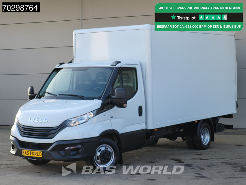 Iveco Daily 35C16 Laadklep Dubbellucht Bakwagen 160PK Airco Euro6 Meubelbak Koffer Airco - شاحنة بصندوق مغلق: صورة 1 Iveco Daily 35C16 Laadklep Dubbellucht Bakwagen 160PK Airco Euro6 Meubelbak Koffer Airco - شاحنة بصندوق مغلق: صورة 1