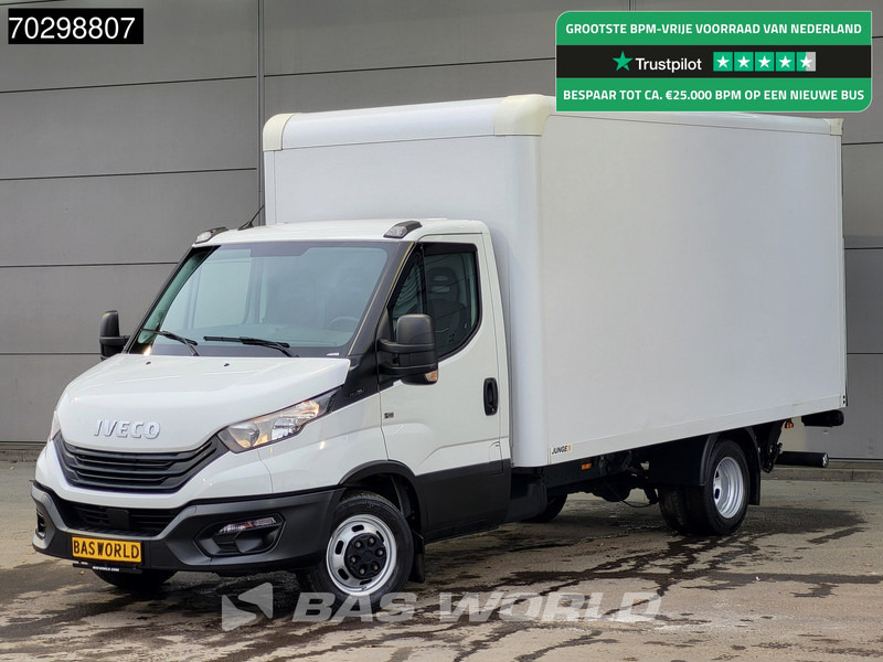 Iveco Daily 35C16 Laadklep Dubbellucht Bakwagen 160PK Airco Euro6 Meubelbak Koffer Airco - شاحنة بصندوق مغلق: صورة 1 Iveco Daily 35C16 Laadklep Dubbellucht Bakwagen 160PK Airco Euro6 Meubelbak Koffer Airco - شاحنة بصندوق مغلق: صورة 1