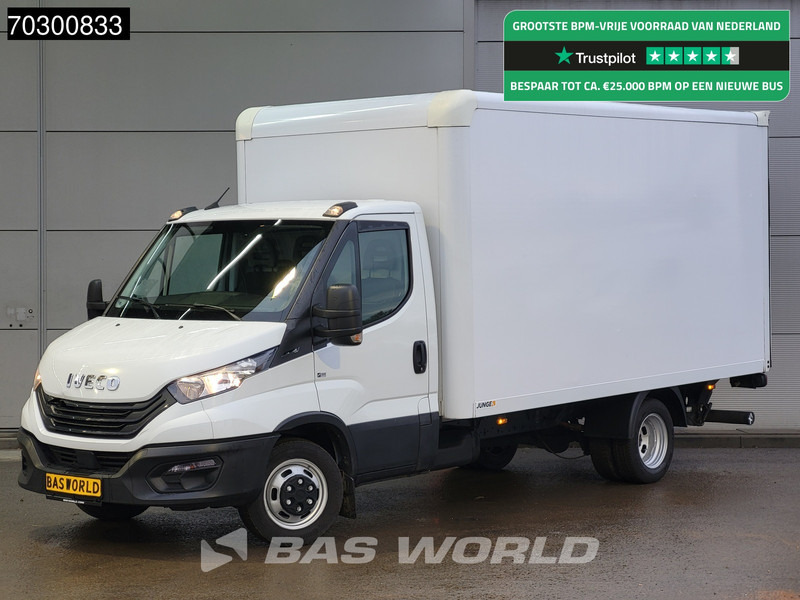 Iveco Daily 35C16 Laadklep Dubbellucht Bakwagen 160PK Airco Euro6 Meubelbak Koffer Airco - شاحنة بصندوق مغلق: صورة 1 Iveco Daily 35C16 Laadklep Dubbellucht Bakwagen 160PK Airco Euro6 Meubelbak Koffer Airco - شاحنة بصندوق مغلق: صورة 1