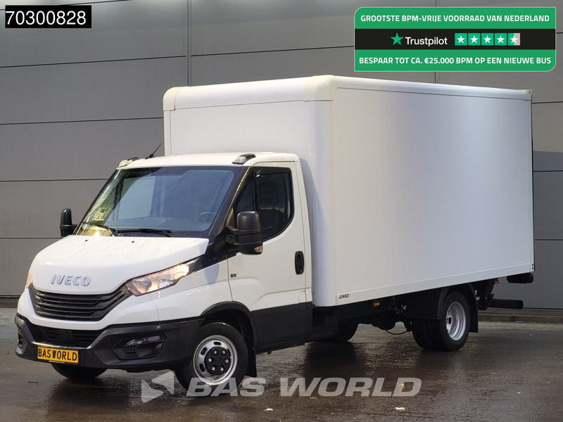Iveco Daily 35C16 Laadklep Dubbellucht Bakwagen 160PK Airco Euro6 Meubelbak Koffer Airco - شاحنة بصندوق مغلق: صورة 1 Iveco Daily 35C16 Laadklep Dubbellucht Bakwagen 160PK Airco Euro6 Meubelbak Koffer Airco - شاحنة بصندوق مغلق: صورة 1