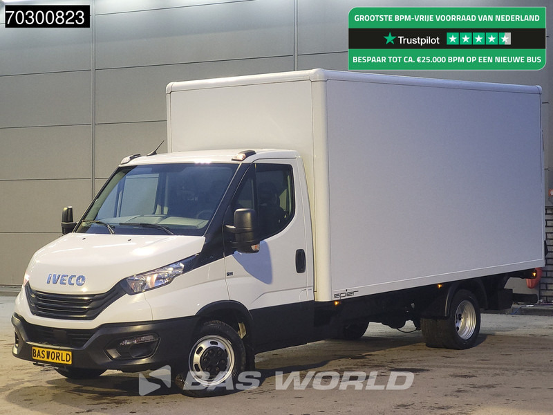 Iveco Daily 35C16 Laadklep Dubbellucht Bakwagen 160PK Airco Euro6 Meubelbak Koffer Airco - شاحنة بصندوق مغلق: صورة 1 Iveco Daily 35C16 Laadklep Dubbellucht Bakwagen 160PK Airco Euro6 Meubelbak Koffer Airco - شاحنة بصندوق مغلق: صورة 1