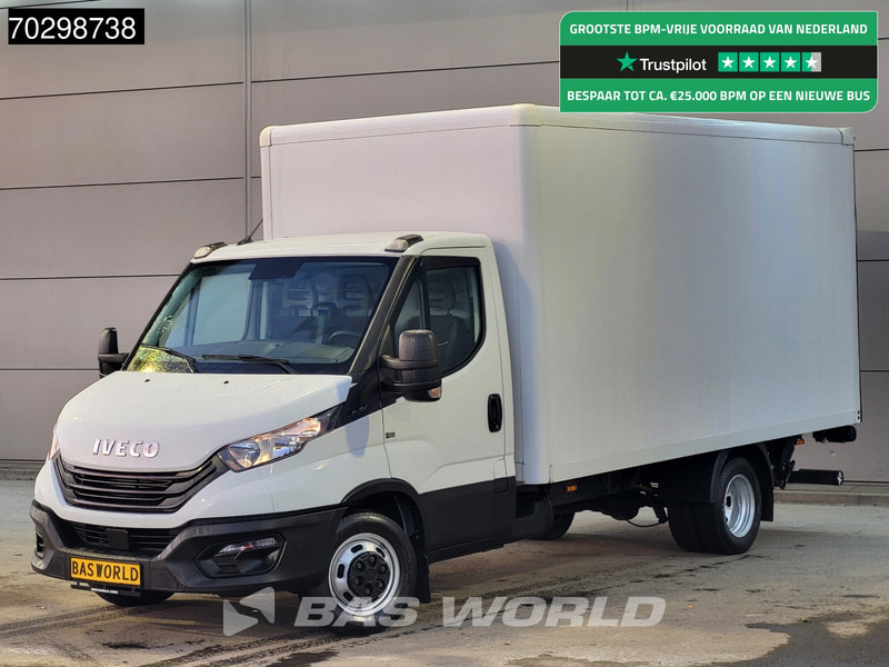 Iveco Daily 35C16 Laadklep Dubbellucht Bakwagen 160PK Airco Euro6 Meubelbak Koffer Airco - شاحنة بصندوق مغلق: صورة 1 Iveco Daily 35C16 Laadklep Dubbellucht Bakwagen 160PK Airco Euro6 Meubelbak Koffer Airco - شاحنة بصندوق مغلق: صورة 1