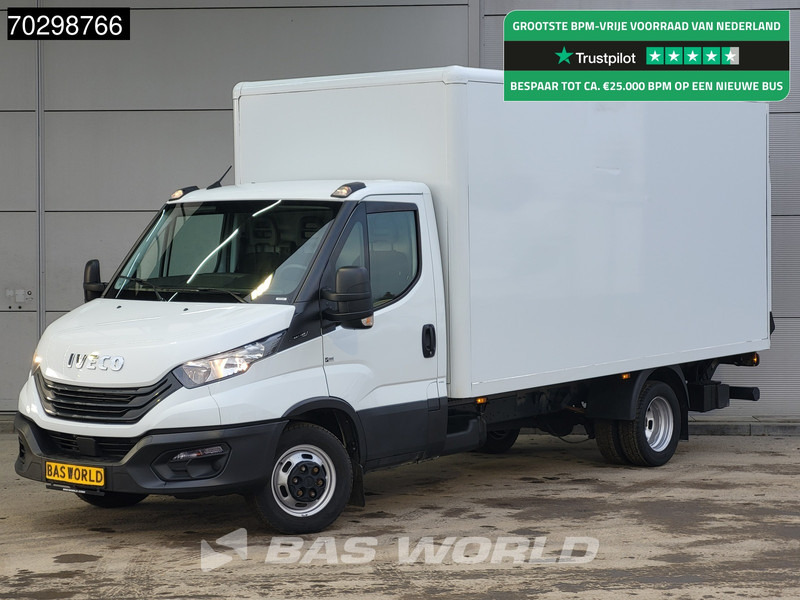 Iveco Daily 35C16 Laadklep Dubbellucht Bakwagen 160PK Airco Euro6 Meubelbak Koffer Airco - شاحنة بصندوق مغلق: صورة 1 Iveco Daily 35C16 Laadklep Dubbellucht Bakwagen 160PK Airco Euro6 Meubelbak Koffer Airco - شاحنة بصندوق مغلق: صورة 1