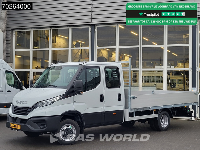 Iveco Daily 35C18 3.0 180PK Nwe model 2025 NL Open laadbak Dubbel Cabine Navi Camera Cruise LED 3,5T Trekvermogen Pritsche Pickup 3m3 Airco - شاحنة توصيل مفتوحة: صورة 1 Iveco Daily 35C18 3.0 180PK Nwe model 2025 NL Open laadbak Dubbel Cabine Navi Camera Cruise LED 3,5T Trekvermogen Pritsche Pickup 3m3 Airco - شاحنة توصيل مفتوحة: صورة 1