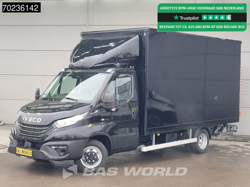 Iveco Daily 35C18 3.0L Automaat 2025 MODEL 1000kg Laadklep ACC Navi Airco Zijdeur Bakwagen Meubelbak Koffer 21m3 Airco - شاحنة بصندوق مغلق: صورة 1 Iveco Daily 35C18 3.0L Automaat 2025 MODEL 1000kg Laadklep ACC Navi Airco Zijdeur Bakwagen Meubelbak Koffer 21m3 Airco - شاحنة بصندوق مغلق: صورة 1