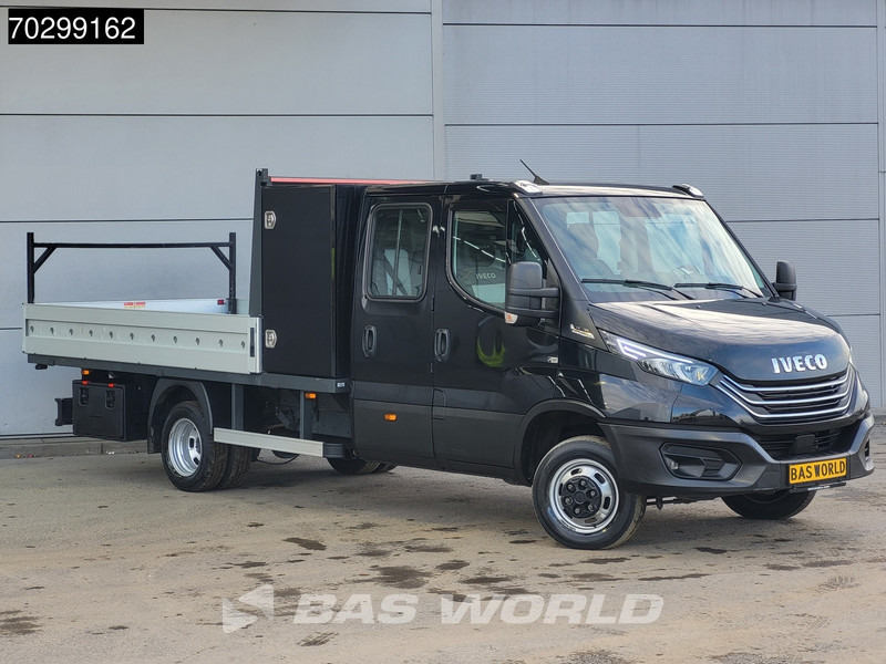 Iveco Daily 35C18 3.0L Automaat Dubbel Cabine met Kist Dubbellucht Open Laadbak 3,5t Trekhaak 180PK LED Navi Airco Cruise Euro6 Pritsche Pic - شاحنة توصيل مفتوحة: صورة 3 Iveco Daily 35C18 3.0L Automaat Dubbel Cabine met Kist Dubbellucht Open Laadbak 3,5t Trekhaak 180PK LED Navi Airco Cruise Euro6 Pritsche Pic - شاحنة توصيل مفتوحة: صورة 3