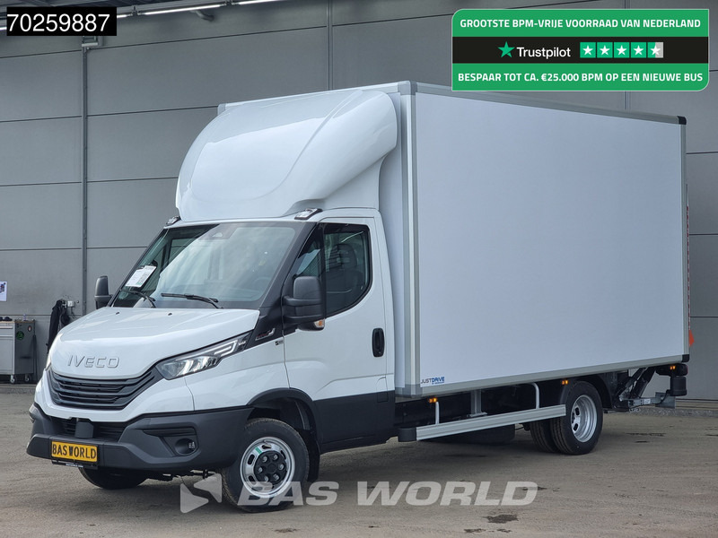 Iveco Daily 35C18 Automaat Luchtvering Laadklep Zijdeur LED Navi Camera Bakwagen Meubelbak Koffer Airco Cruise control - شاحنة بصندوق مغلق: صورة 1 Iveco Daily 35C18 Automaat Luchtvering Laadklep Zijdeur LED Navi Camera Bakwagen Meubelbak Koffer Airco Cruise control - شاحنة بصندوق مغلق: صورة 1