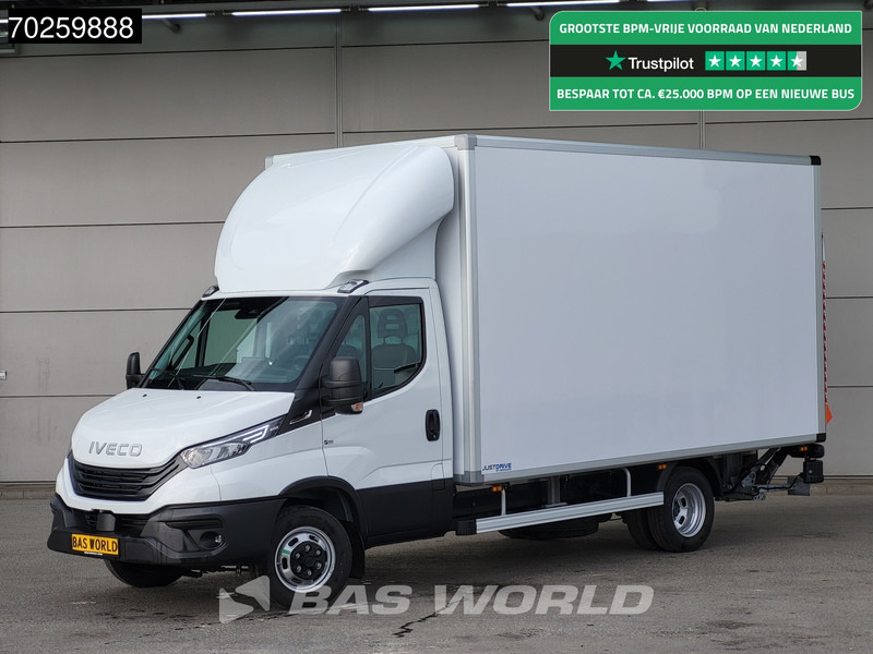 Iveco Daily 35C18 Laadklep Automaat Luchtvering Zijdeur Bakwagen Navi LED Airco Cruise Camera Lat om Lat Euro6 Meubelbak Koffer 22m3 Airco C - شاحنة بصندوق مغلق: صورة 1 Iveco Daily 35C18 Laadklep Automaat Luchtvering Zijdeur Bakwagen Navi LED Airco Cruise Camera Lat om Lat Euro6 Meubelbak Koffer 22m3 Airco C - شاحنة بصندوق مغلق: صورة 1