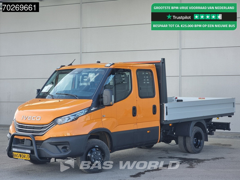 Iveco Daily 35C21 3.0 210PK Black Edition 2025model Dubbel Cabine Open laadbak 3.5t Trekhaak CarPlay ACC LED Pritsche Pickup Airco Dubbel ca - شاحنة توصيل مفتوحة: صورة 1 Iveco Daily 35C21 3.0 210PK Black Edition 2025model Dubbel Cabine Open laadbak 3.5t Trekhaak CarPlay ACC LED Pritsche Pickup Airco Dubbel ca - شاحنة توصيل مفتوحة: صورة 1