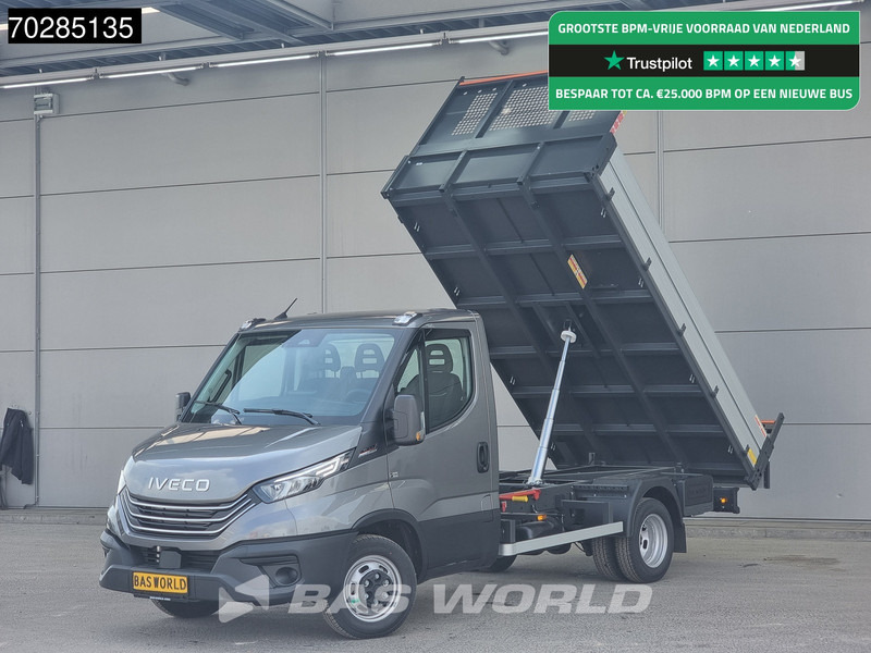 Iveco Daily 35C21 3.0L 210PK Automaat Open Laadbak 2025 ACC Airco CarPlay Pritsche Pickup Open Box 3m3 Airco - شاحنة توصيل مفتوحة: صورة 1 Iveco Daily 35C21 3.0L 210PK Automaat Open Laadbak 2025 ACC Airco CarPlay Pritsche Pickup Open Box 3m3 Airco - شاحنة توصيل مفتوحة: صورة 1