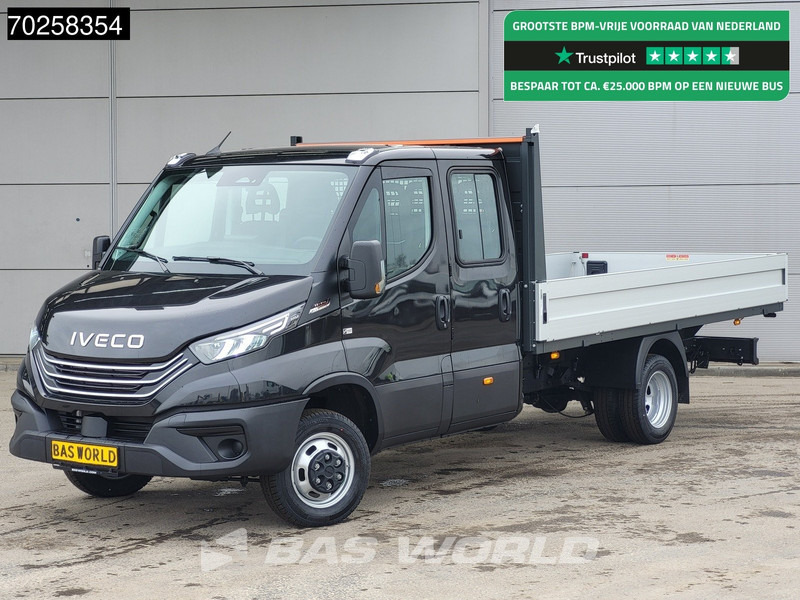 Iveco Daily 35C21 3.0L Automaat 210PK 2025-Model Open laadbak Dubbel Cabine Dubbellucht CarPlay ACC LED 3,5T Trekvermogen Euro6 Pritsche Pic - شاحنة توصيل مفتوحة: صورة 1 Iveco Daily 35C21 3.0L Automaat 210PK 2025-Model Open laadbak Dubbel Cabine Dubbellucht CarPlay ACC LED 3,5T Trekvermogen Euro6 Pritsche Pic - شاحنة توصيل مفتوحة: صورة 1