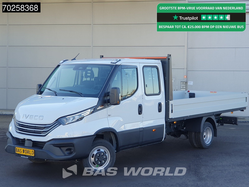 Iveco Daily 35C21 3.0L Automaat 210PK 2025-Model Open laadbak Dubbel Cabine Dubbellucht CarPlay ACC LED 3,5T Trekvermogen Euro6 Pritsche Pic - شاحنة توصيل مفتوحة: صورة 1 Iveco Daily 35C21 3.0L Automaat 210PK 2025-Model Open laadbak Dubbel Cabine Dubbellucht CarPlay ACC LED 3,5T Trekvermogen Euro6 Pritsche Pic - شاحنة توصيل مفتوحة: صورة 1