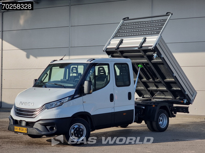 Iveco Daily 35C21 3-Zijdige Kipper Dubbel Cabine 210PK 3.0L Dubbellucht 3,5t Trekhaak ACC Airco LED Camera CarPlay Euro6 Tipper Benne Kieper - قلاب صغير: صورة 5 Iveco Daily 35C21 3-Zijdige Kipper Dubbel Cabine 210PK 3.0L Dubbellucht 3,5t Trekhaak ACC Airco LED Camera CarPlay Euro6 Tipper Benne Kieper - قلاب صغير: صورة 5