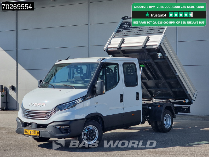 Iveco Daily 35C21 3 zijdige Kipper Dubbel Cabine 210PK 3.0L Dubbellucht Airco Cruise LED Camera Tipper Benne Kieper 2m3 Airco Trekhaak - قلاب صغير: صورة 1 Iveco Daily 35C21 3 zijdige Kipper Dubbel Cabine 210PK 3.0L Dubbellucht Airco Cruise LED Camera Tipper Benne Kieper 2m3 Airco Trekhaak - قلاب صغير: صورة 1