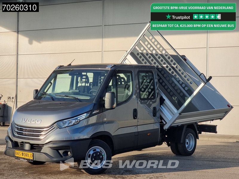 Iveco Daily 35C21 3 zijdige Kipper Dubbel Cabine 210PK 3.0L Dubbellucht Airco Cruise LED Camera Tipper Benne Kieper 2m3 Airco - قلاب صغير: صورة 1 Iveco Daily 35C21 3 zijdige Kipper Dubbel Cabine 210PK 3.0L Dubbellucht Airco Cruise LED Camera Tipper Benne Kieper 2m3 Airco - قلاب صغير: صورة 1