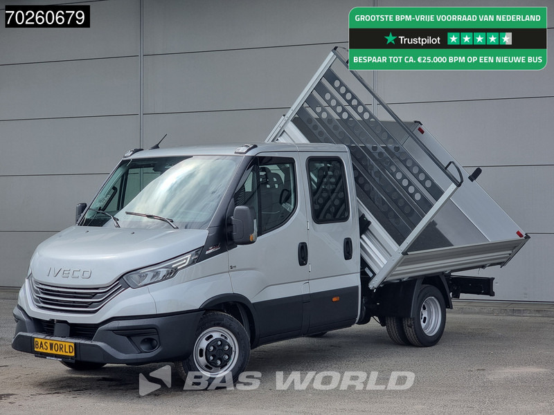 Iveco Daily 35C21 3 zijdige Kipper Dubbel Cabine 210PK 3.0L Dubbellucht Airco Cruise LED Camera Tipper Benne Kieper 2m3 Airco - قلاب صغير: صورة 1 Iveco Daily 35C21 3 zijdige Kipper Dubbel Cabine 210PK 3.0L Dubbellucht Airco Cruise LED Camera Tipper Benne Kieper 2m3 Airco - قلاب صغير: صورة 1