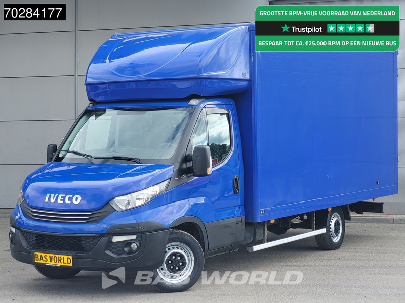 Iveco Daily 35S14 Automaat Bakwagen Achterdeuren 488cm lang! Airco Cruise Camera Euro6 Meubelbak Koffer 24m3 Airco Cruise control - شاحنة بصندوق مغلق: صورة 1 Iveco Daily 35S14 Automaat Bakwagen Achterdeuren 488cm lang! Airco Cruise Camera Euro6 Meubelbak Koffer 24m3 Airco Cruise control - شاحنة بصندوق مغلق: صورة 1