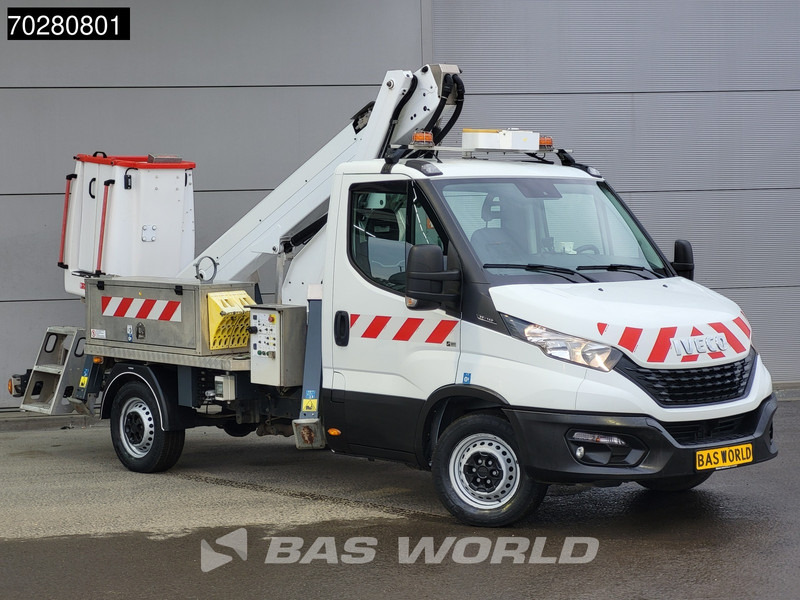 Iveco Daily 35S14 Hoogwerker 14meter werkhoogte 4xGestempeld 292 Arbeidsuren Airco Cruise Euro6 Hubarbeitsbühne France Elevateur 1Personen A - شاحنة توصيل مغلقة: صورة 3 Iveco Daily 35S14 Hoogwerker 14meter werkhoogte 4xGestempeld 292 Arbeidsuren Airco Cruise Euro6 Hubarbeitsbühne France Elevateur 1Personen A - شاحنة توصيل مغلقة: صورة 3