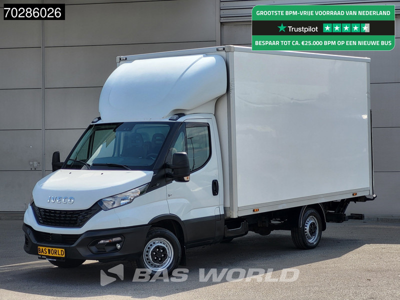 Iveco Daily 35S14 Laadklep Zijdeur Bakwagen Airco Cruise Euro6 Meubelbak Koffer 20m3 Airco Cruise control - شاحنة بصندوق مغلق: صورة 1 Iveco Daily 35S14 Laadklep Zijdeur Bakwagen Airco Cruise Euro6 Meubelbak Koffer 20m3 Airco Cruise control - شاحنة بصندوق مغلق: صورة 1