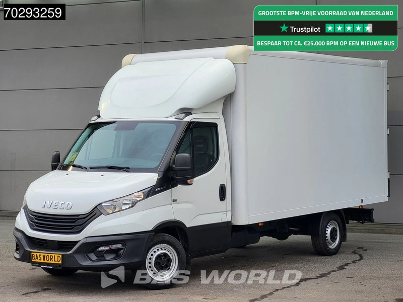 Iveco Daily 35S16 160PK Automaat Bakwagen Achterdeuren Airco Camera Euro6 Meubelbak Koffer 21m3 Airco - شاحنة بصندوق مغلق: صورة 1 Iveco Daily 35S16 160PK Automaat Bakwagen Achterdeuren Airco Camera Euro6 Meubelbak Koffer 21m3 Airco - شاحنة بصندوق مغلق: صورة 1