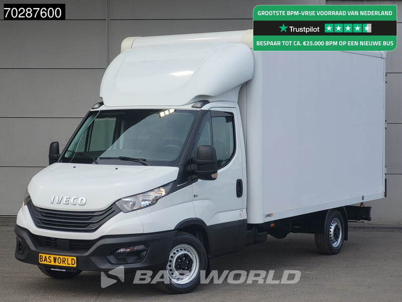 Iveco Daily 35S16 Automaat Bakwagen Achterdeuren 160PK Airco Camera Euro6 Meubelbak Koffer 21m3 Airco - شاحنة بصندوق مغلق: صورة 1 Iveco Daily 35S16 Automaat Bakwagen Achterdeuren 160PK Airco Camera Euro6 Meubelbak Koffer 21m3 Airco - شاحنة بصندوق مغلق: صورة 1