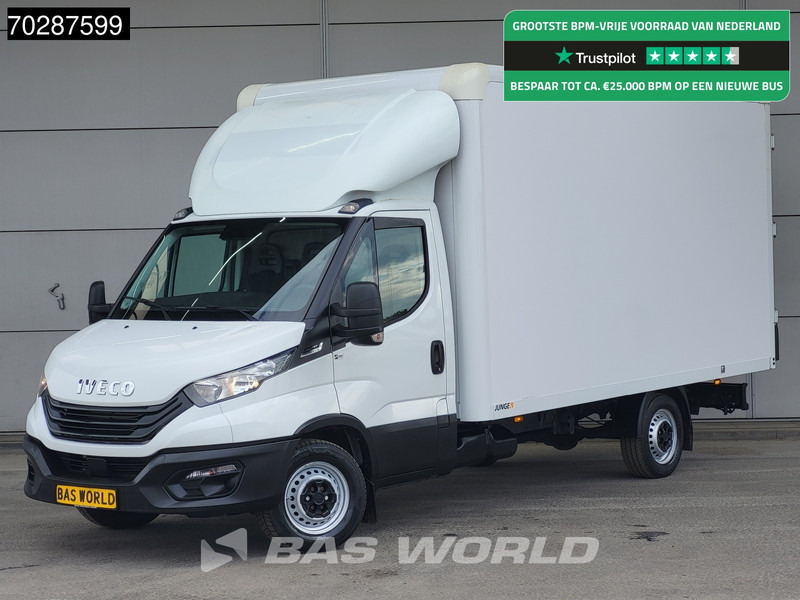Iveco Daily 35S16 Automaat Bakwagen Achterdeuren Airco Camera Euro6 Meubelbak Koffer 21m3 Airco - شاحنة بصندوق مغلق: صورة 1 Iveco Daily 35S16 Automaat Bakwagen Achterdeuren Airco Camera Euro6 Meubelbak Koffer 21m3 Airco - شاحنة بصندوق مغلق: صورة 1