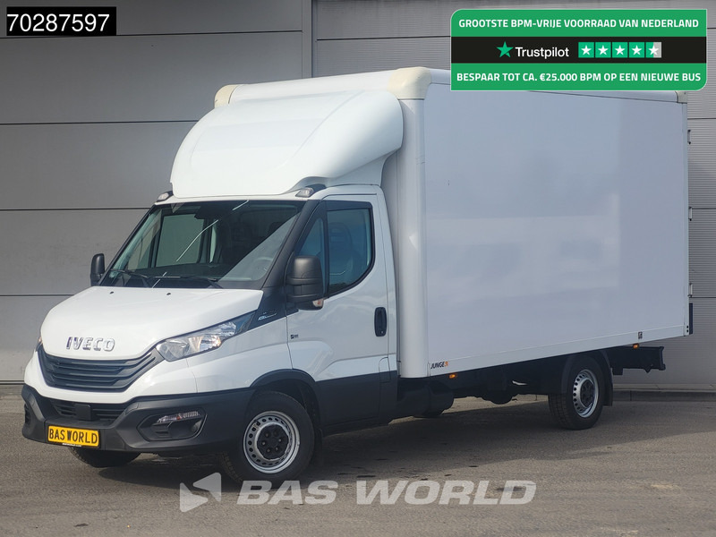 Iveco Daily 35S16 Automaat Bakwagen Achterdeuren Airco Camera Euro6 Meubelbak Koffer 21m3 Airco - شاحنة بصندوق مغلق: صورة 1 Iveco Daily 35S16 Automaat Bakwagen Achterdeuren Airco Camera Euro6 Meubelbak Koffer 21m3 Airco - شاحنة بصندوق مغلق: صورة 1