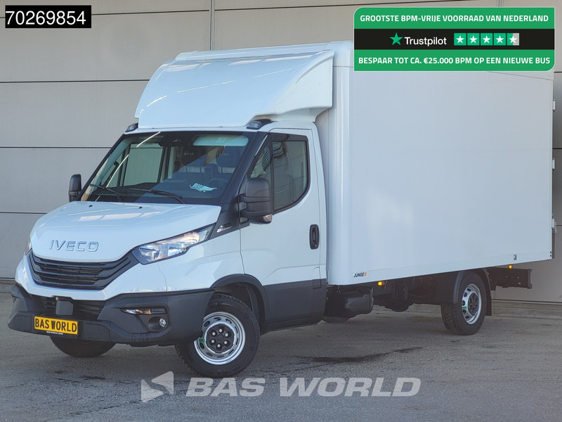 Iveco Daily 35S16 Automaat Bakwagen Achterdeuren Navi Camera ACC Airco Koffer Meubelbak Airco Cruise control - شاحنة بصندوق مغلق: صورة 1 Iveco Daily 35S16 Automaat Bakwagen Achterdeuren Navi Camera ACC Airco Koffer Meubelbak Airco Cruise control - شاحنة بصندوق مغلق: صورة 1