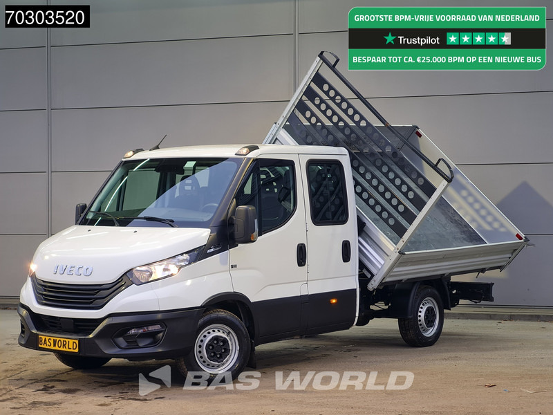 Iveco Daily 35S16 Driezijdige Automaat Kipper Dubbel Cabine 3,5t Trekhaak 160PK Airco Camera Euro6 Tipper Benne Kieper Airco Trekhaak - قلاب صغير: صورة 1 Iveco Daily 35S16 Driezijdige Automaat Kipper Dubbel Cabine 3,5t Trekhaak 160PK Airco Camera Euro6 Tipper Benne Kieper Airco Trekhaak - قلاب صغير: صورة 1
