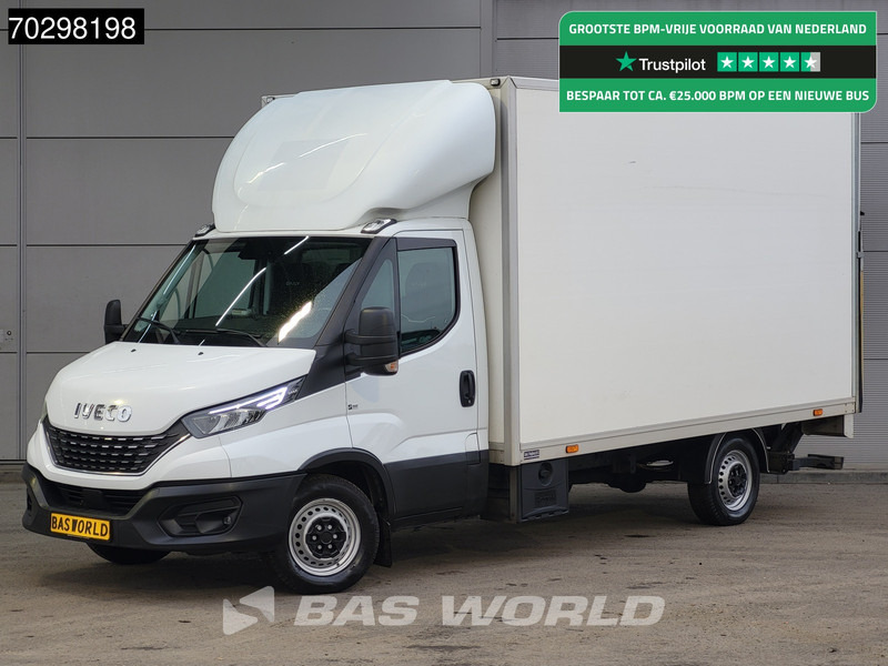 Iveco Daily 35S16 Laadklep Zijdeur Bakwagen 160PK ACC LED Navi Airco Camera Standkachel Euro6 Meubelbak Koffer Airco - شاحنة بصندوق مغلق: صورة 1 Iveco Daily 35S16 Laadklep Zijdeur Bakwagen 160PK ACC LED Navi Airco Camera Standkachel Euro6 Meubelbak Koffer Airco - شاحنة بصندوق مغلق: صورة 1