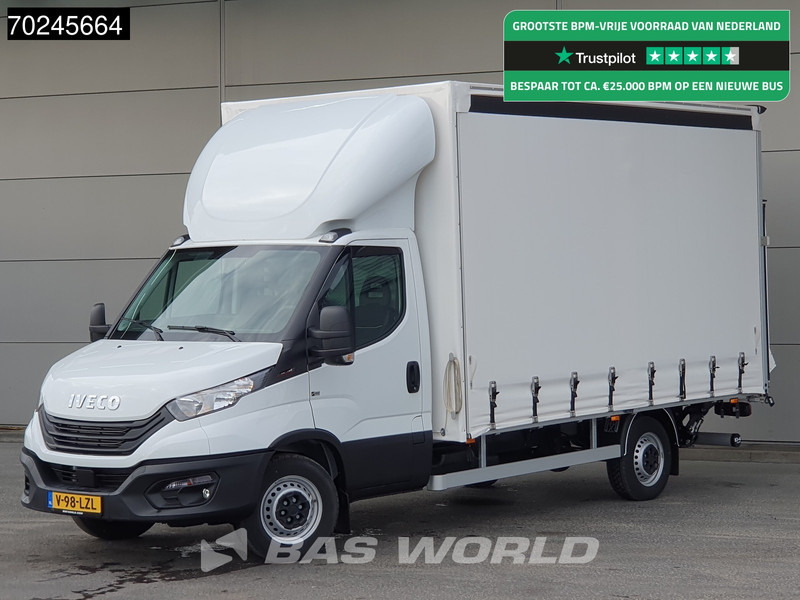 Iveco Daily 35S18 3.0L Laadklep 180PK Schuifzeilen Airco Cruise Bakwagen Euro6 Meubelbak Zeilenwagen Schuifzeil Plane 22m3 Airco Cruise cont - شاحنة مغلقة بستائر جانبية: صورة 1 Iveco Daily 35S18 3.0L Laadklep 180PK Schuifzeilen Airco Cruise Bakwagen Euro6 Meubelbak Zeilenwagen Schuifzeil Plane 22m3 Airco Cruise cont - شاحنة مغلقة بستائر جانبية: صورة 1