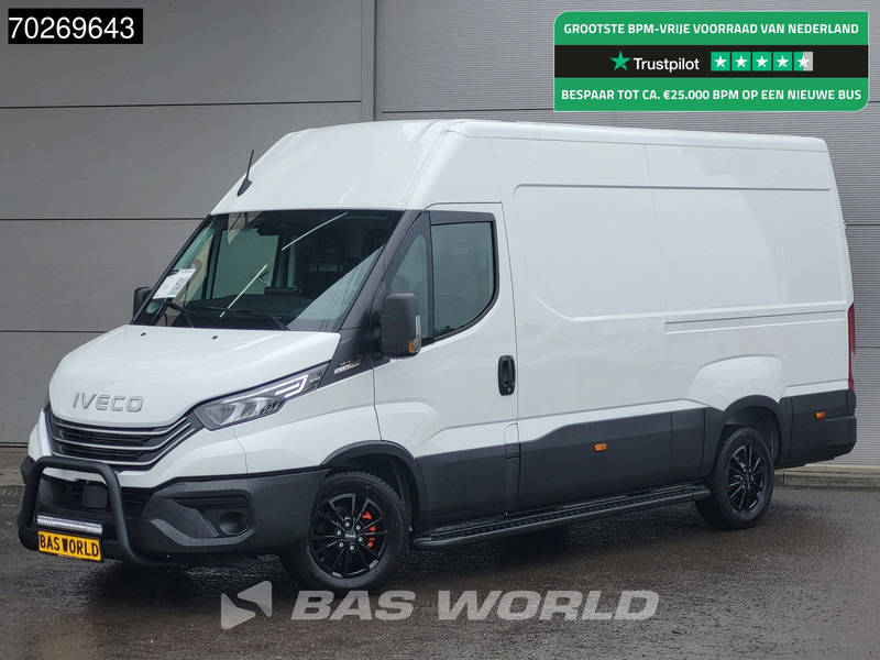Iveco Daily 35S21 3.0L Automaat Black Edition 2025 model L2H2 Trekhaak Tacho ACC LED CarPlay Velgen Camera 12m3 Airco Trekhaak - فان: صورة 1 Iveco Daily 35S21 3.0L Automaat Black Edition 2025 model L2H2 Trekhaak Tacho ACC LED CarPlay Velgen Camera 12m3 Airco Trekhaak - فان: صورة 1