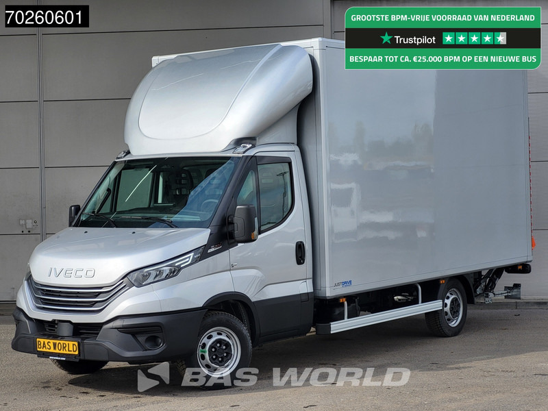 Iveco Daily 35S21 3.0L Automaat Laadklep Zijdeur ACC LED CarPlay Lat om Lat D'Hollandia 3,5t Trekvermogen Meubelbak Koffer Bakwagen 22m3 Air - شاحنة بصندوق مغلق: صورة 1 Iveco Daily 35S21 3.0L Automaat Laadklep Zijdeur ACC LED CarPlay Lat om Lat D'Hollandia 3,5t Trekvermogen Meubelbak Koffer Bakwagen 22m3 Air - شاحنة بصندوق مغلق: صورة 1