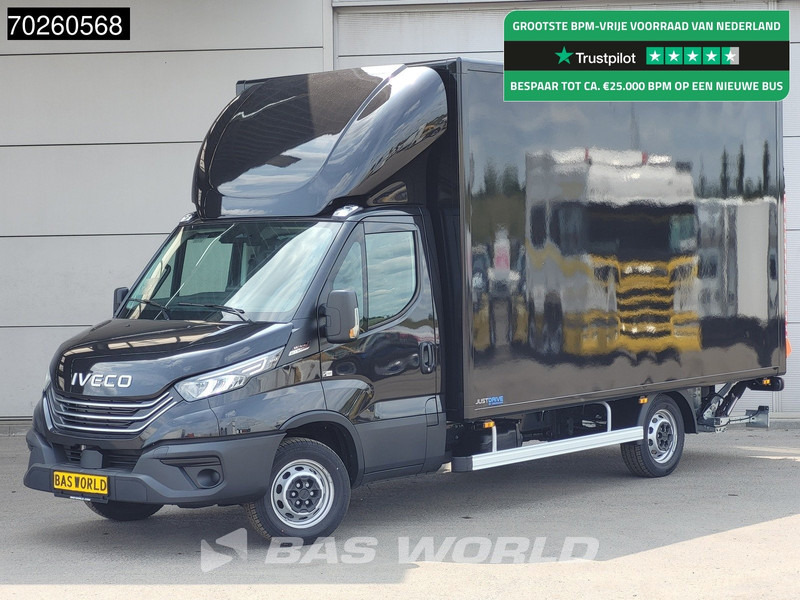 Iveco Daily 35S21 3.0L Automaat Laadklep Zijdeur ACC LED CarPlay Lat om Lat D'Hollandia 3,5t Trekvermogen Meubelbak Koffer Bakwagen 22m3 Air - شاحنة بصندوق مغلق: صورة 1 Iveco Daily 35S21 3.0L Automaat Laadklep Zijdeur ACC LED CarPlay Lat om Lat D'Hollandia 3,5t Trekvermogen Meubelbak Koffer Bakwagen 22m3 Air - شاحنة بصندوق مغلق: صورة 1