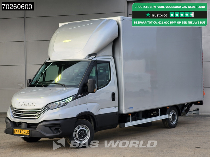 Iveco Daily 35S21 3.0L Automaat Laadklep Zijdeur ACC LED CarPlay Lat om Lat D'Hollandia 3,5t Trekvermogen Meubelbak Koffer Bakwagen Airco - شاحنة بصندوق مغلق: صورة 1 Iveco Daily 35S21 3.0L Automaat Laadklep Zijdeur ACC LED CarPlay Lat om Lat D'Hollandia 3,5t Trekvermogen Meubelbak Koffer Bakwagen Airco - شاحنة بصندوق مغلق: صورة 1