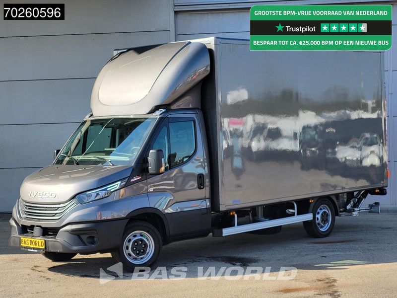 Iveco Daily 35S21 3.0L Automaat Laadklep Zijdeur ACC LED CarPlay Lat om Lat D'Hollandia 3,5t Trekvermogen Meubelbak Koffer Bakwagen Airco - شاحنة بصندوق مغلق: صورة 1 Iveco Daily 35S21 3.0L Automaat Laadklep Zijdeur ACC LED CarPlay Lat om Lat D'Hollandia 3,5t Trekvermogen Meubelbak Koffer Bakwagen Airco - شاحنة بصندوق مغلق: صورة 1
