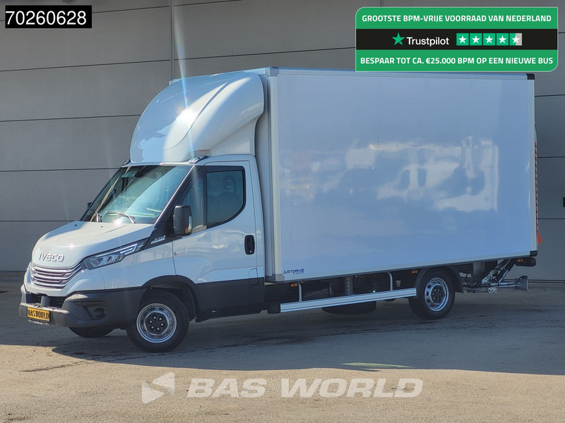 Iveco Daily 35S21 3.0L Automaat NIEUW MODEL Laadklep ACC CarPlay Zijdeur Bakwagen Meubelbak Koffer Airco - شاحنة بصندوق مغلق: صورة 1 Iveco Daily 35S21 3.0L Automaat NIEUW MODEL Laadklep ACC CarPlay Zijdeur Bakwagen Meubelbak Koffer Airco - شاحنة بصندوق مغلق: صورة 1